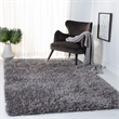 Safavieh Shag 5' X 5' Square Hand Tufted Rug in Gray and Gray
