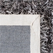 Safavieh Shag 5' X 5' Square Hand Tufted Rug in Gray and Gray