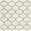 Safavieh Hudson Shag 5' X 5' Square Rug in Ivory and Gray