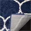 Safavieh Hudson Shag 10' X 14' Rug in Navy and Ivory