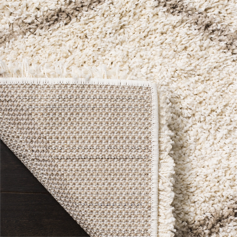 Safavieh Hudson Shag 4' X 6' Rug in Ivory and Beige