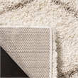 Safavieh Hudson Shag 4' X 6' Rug in Ivory and Beige