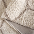 Safavieh Hudson Shag 8' X 10' Rug in Ivory and Beige