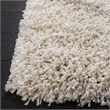 Safavieh Hudson Shag 6' X 9' Rug in Ivory and Beige