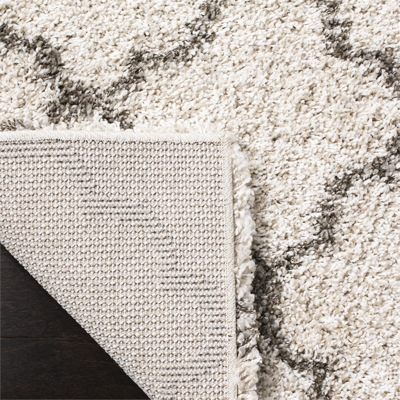 Safavieh Hudson Shag 2' X 3' Rug in Ivory and Gray