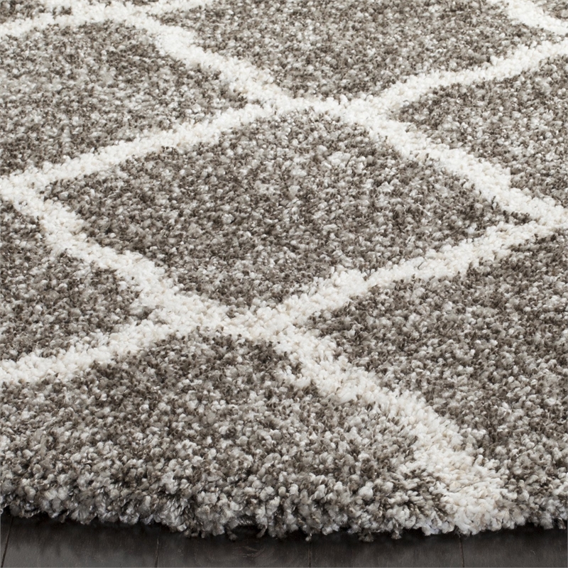 Safavieh Hudson Shag 3' X 5' Rug in Navy and Ivory