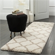 Safavieh Hudson Shag 3' X 5' Rug in Navy and Ivory