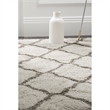 Safavieh Hudson Shag 8' X 10' Rug in Navy and Ivory