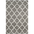 Safavieh Indie Shag 4' X 6' Rug in Gray and Ivory