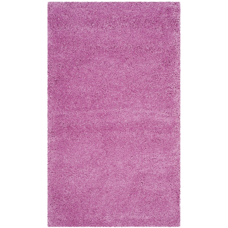 Safavieh Santa Monica Shag 3' X 5' Rug in Pink