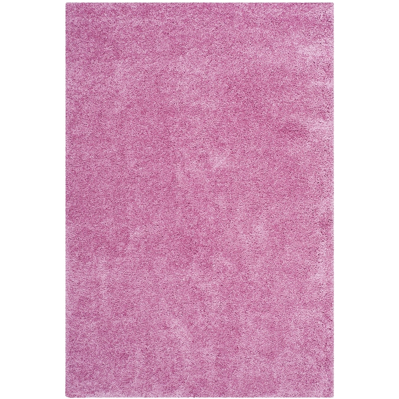 Safavieh Santa Monica Shag 4' X 6' Rug in Pink