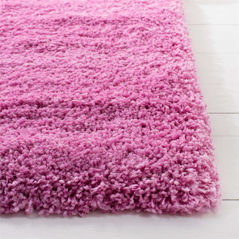 Safavieh Santa Monica Shag 4' X 6' Rug in Pink
