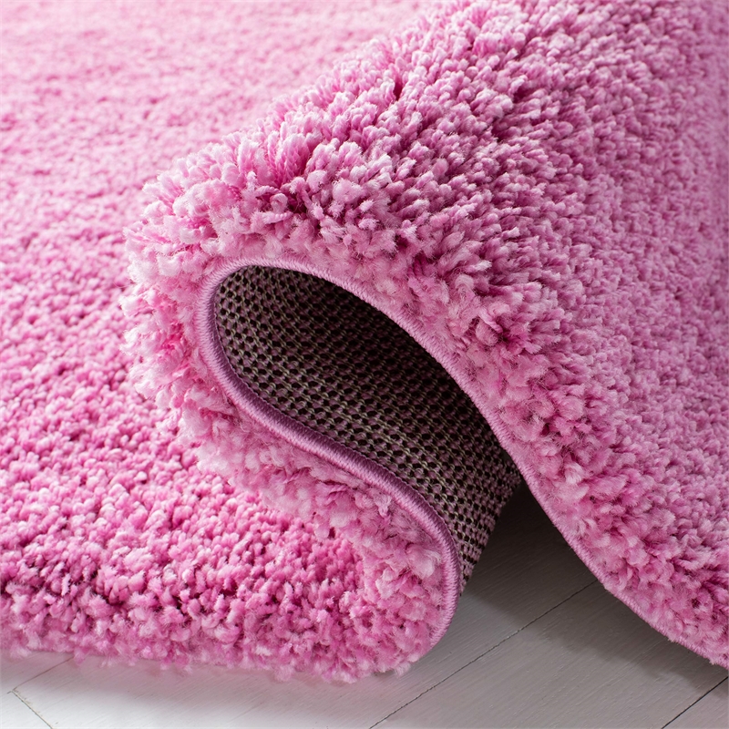 Safavieh Santa Monica Shag 4' X 6' Rug in Pink