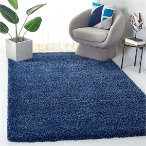 Safavieh Santa Monica Shag 4' X 6' Rug in Navy