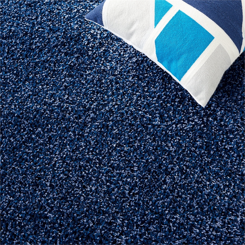Safavieh Santa Monica Shag 4' X 6' Rug in Navy