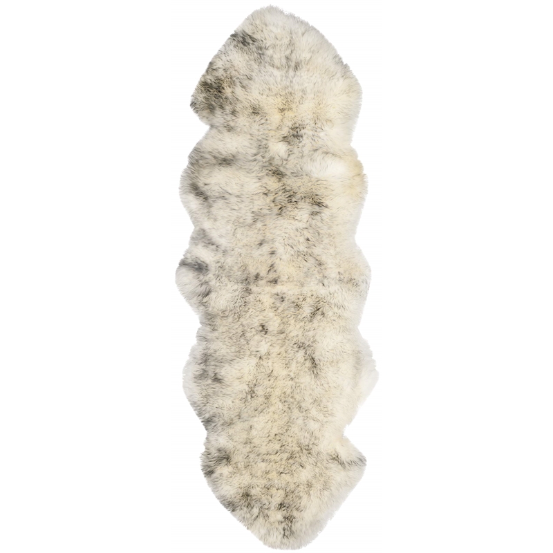 Safavieh Sheepskin Shag 2' X 6' Natural Sheep Skin Rug