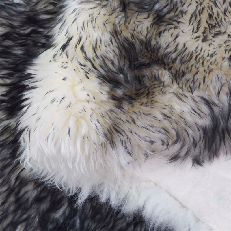 Safavieh Sheepskin Shag 2' X 6' Natural Sheep Skin Rug