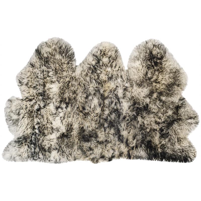 Safavieh Sheepskin Shag 3' X 5' Natural Sheep Skin Rug