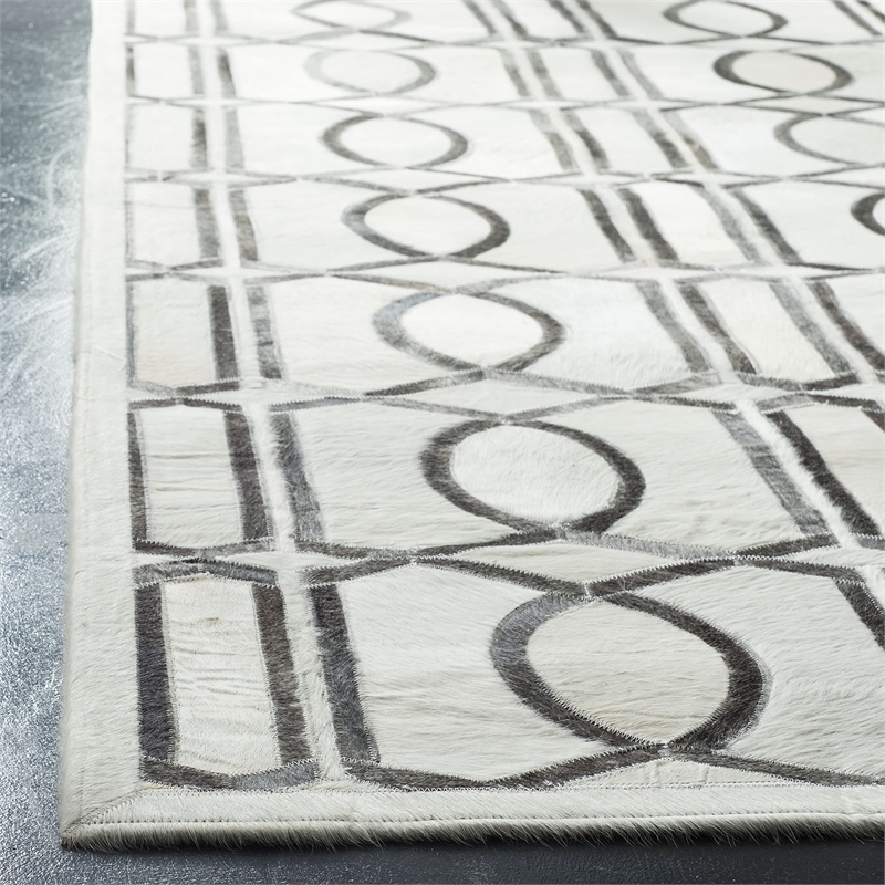 Safavieh Studio Leather 3' X 5' Hand Woven Leather Rug