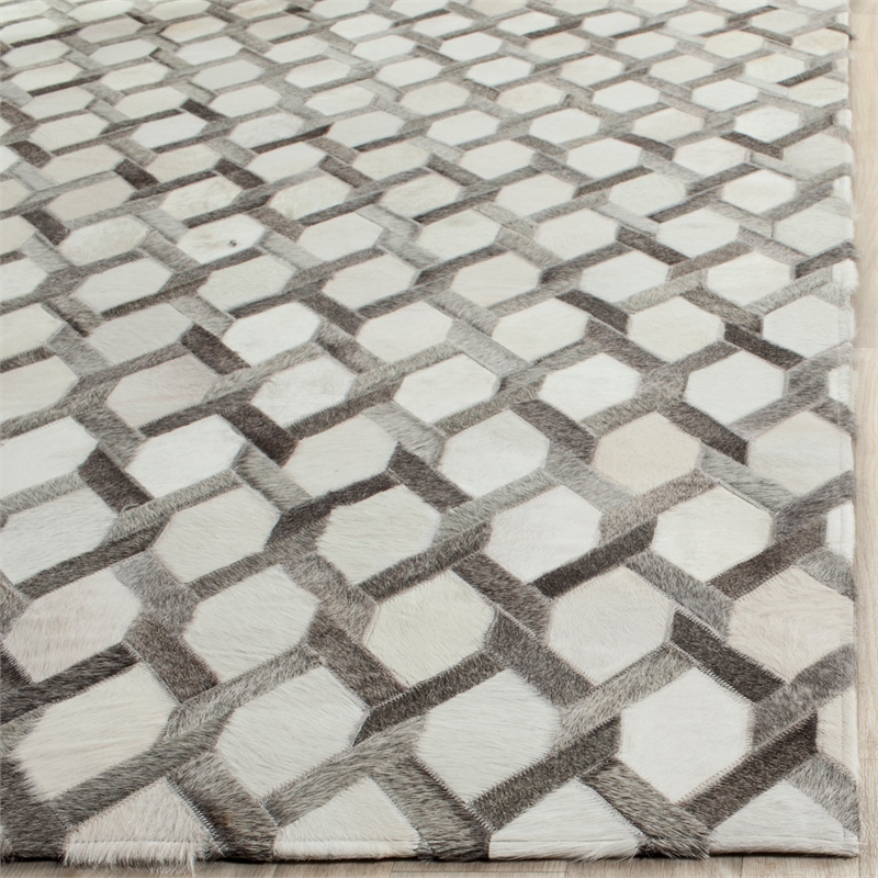 Safavieh Studio Leather 3' X 5' Hand Woven Leather Rug