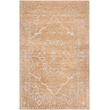 Safavieh Stone Wash 5' X 8' Hand Knotted Rug in Brown and Silver