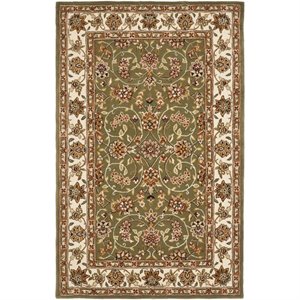 Safavieh Traditions 8' X 8' Round Hand Tufted Wool Rug