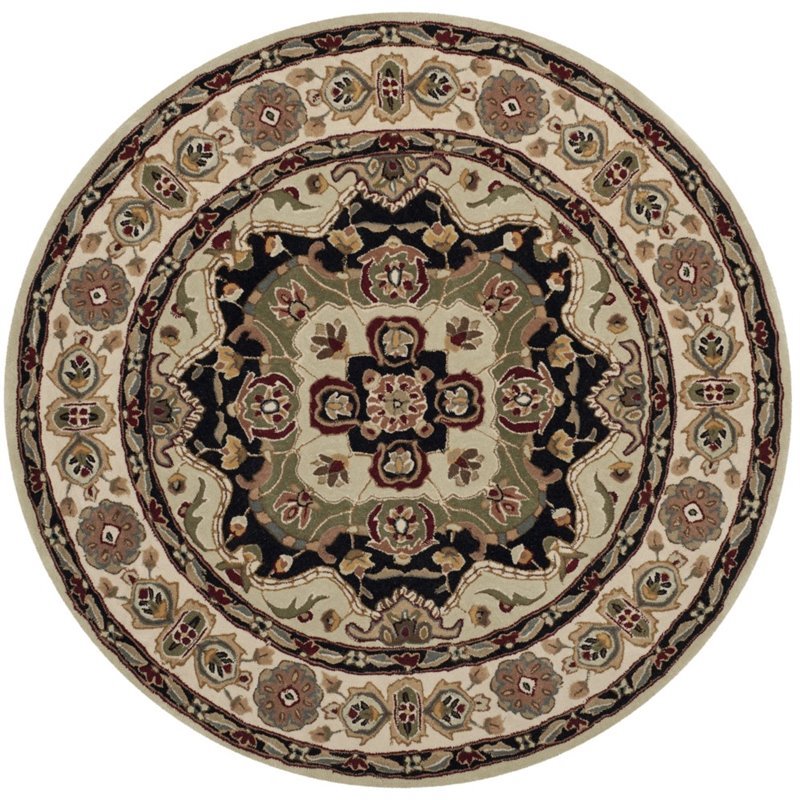Safavieh Total Performance 6' X 6' Round Hand Hooked Rug