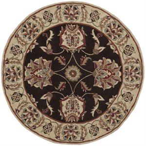 Safavieh Total Performance 6' X 6' Round Hand Hooked Rug