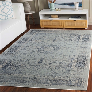 Safavieh Vintage 5' 3&quot X 7' 6&quot Rug in Light Blue