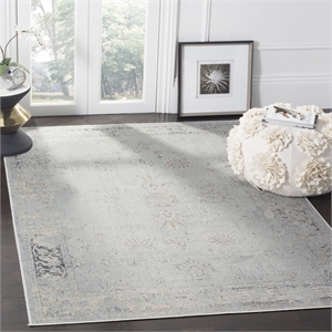 Safavieh Vintage 8' x 11'2&quot Rug in Light Blue