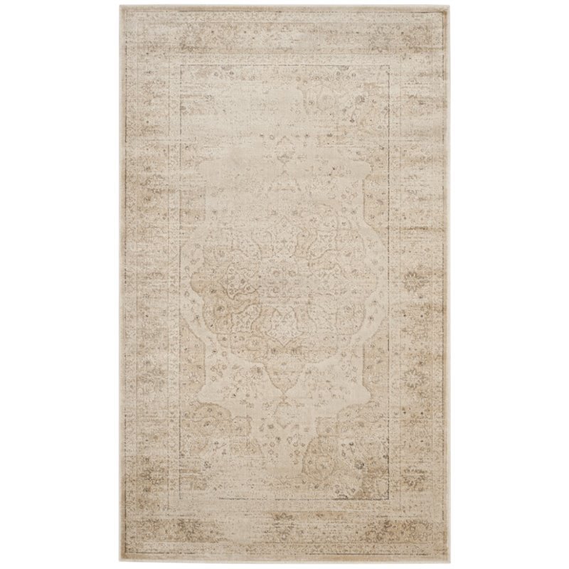 Safavieh Vintage 2' X 3' Rug in Creme