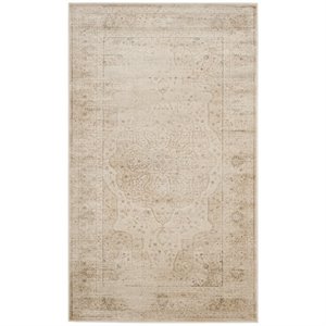 Safavieh Vintage 2' X 3' Rug in Creme