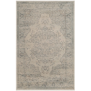 Safavieh Vintage 2' X 3' Rug in Light Blue and Cream