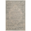 Safavieh Vintage 2' X 3' Rug in Light Blue and Cream
