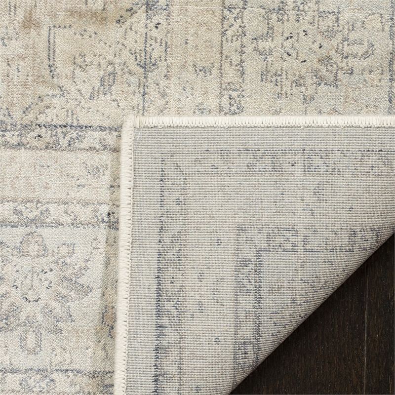 Safavieh Vintage 2' X 3' Rug in Light Blue and Cream