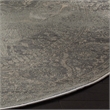 Safavieh Vintage 6' X 6' Round Rug in Silver