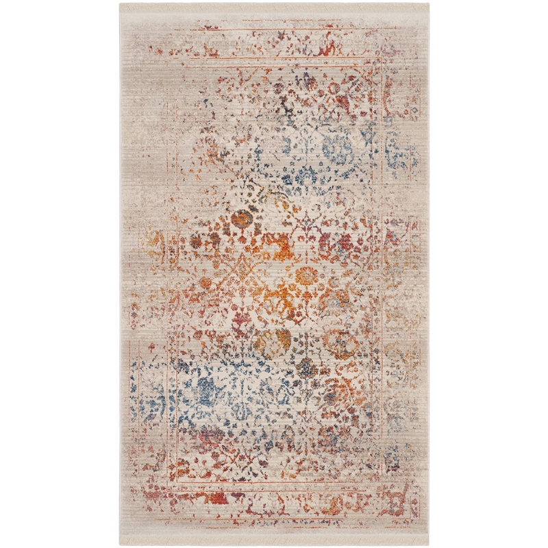 Safavieh Vintage 3' X 5' Rug in Light Gray