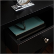 Safavieh Maxine Pine Wood Accent Table With Storage Drawer in Black