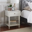 Safavieh Siobhan Wooden Accent Table with Storage Drawer in White