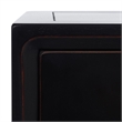 Safavieh Siobhan Wood Accent Table With Storage Drawer in Black