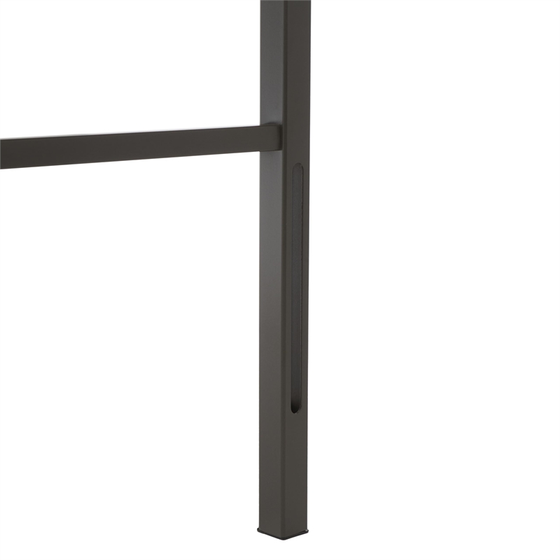 Safavieh Silva King Metal Headboard in Gunmetal