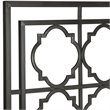 Safavieh Silva King Metal Headboard in Antique Iron