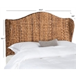 Safavieh NADINE BROWN WINGED HEADBOARD