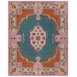 Safavieh Bellagio 8' x 10' Hand Tufted Wool Rug in Blue and Pink
