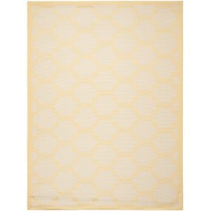 Safavieh Courtyard 8' x 11' Rug in Beige and Yellow