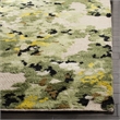 Safavieh Kenya 9' x 12' Hand Knotted Wool Rug in Green and Beige