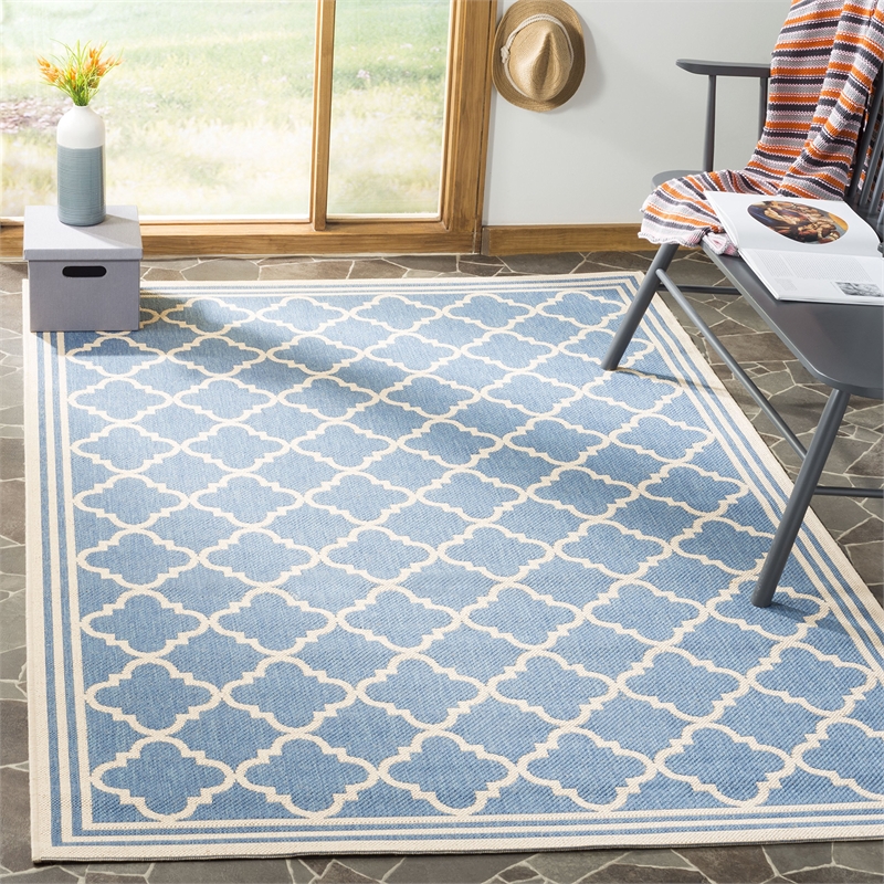 Safavieh Linden 100 9' x 12' Rug in Red and Creme