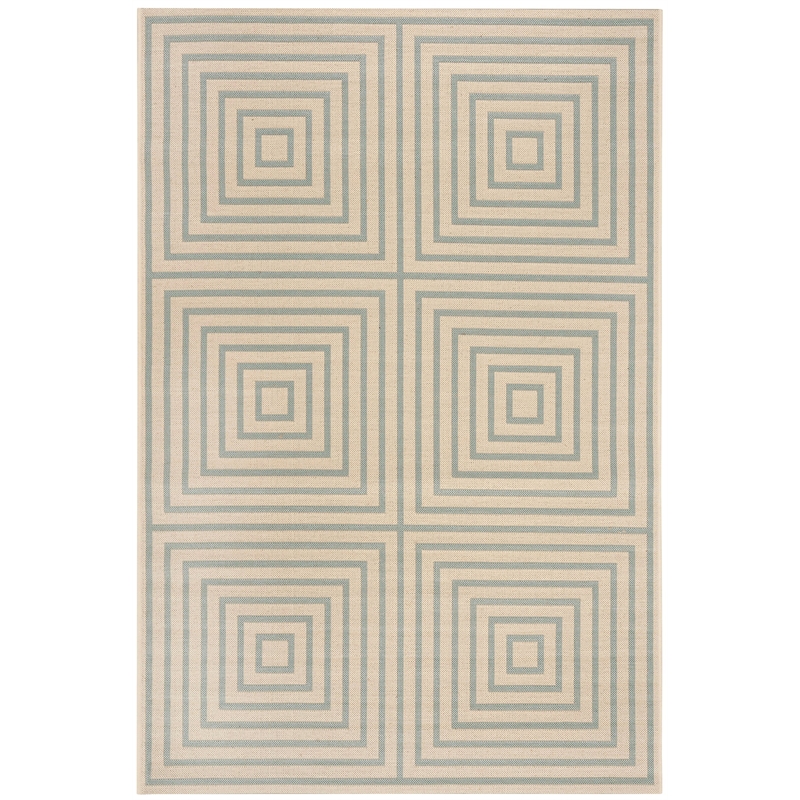 Safavieh Linden 100 2' x 8' Runner Rug in Red and Creme
