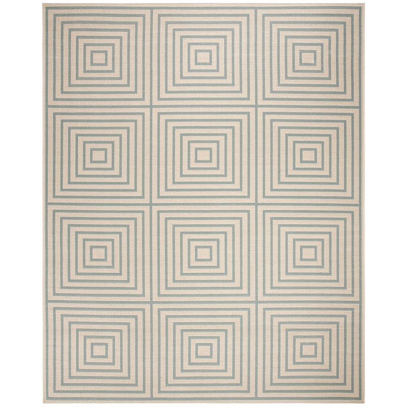 Safavieh Linden 100 9' x 12' Rug in Red and Creme