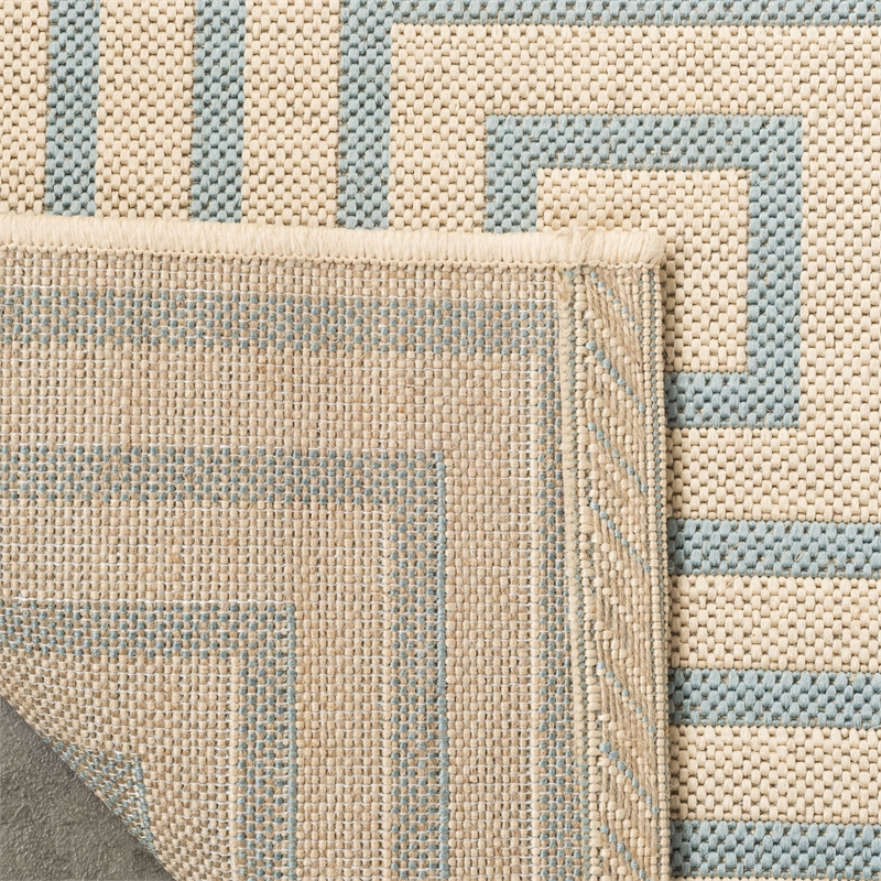 Safavieh Linden 100 8' x 10' Rug in Cream and Green